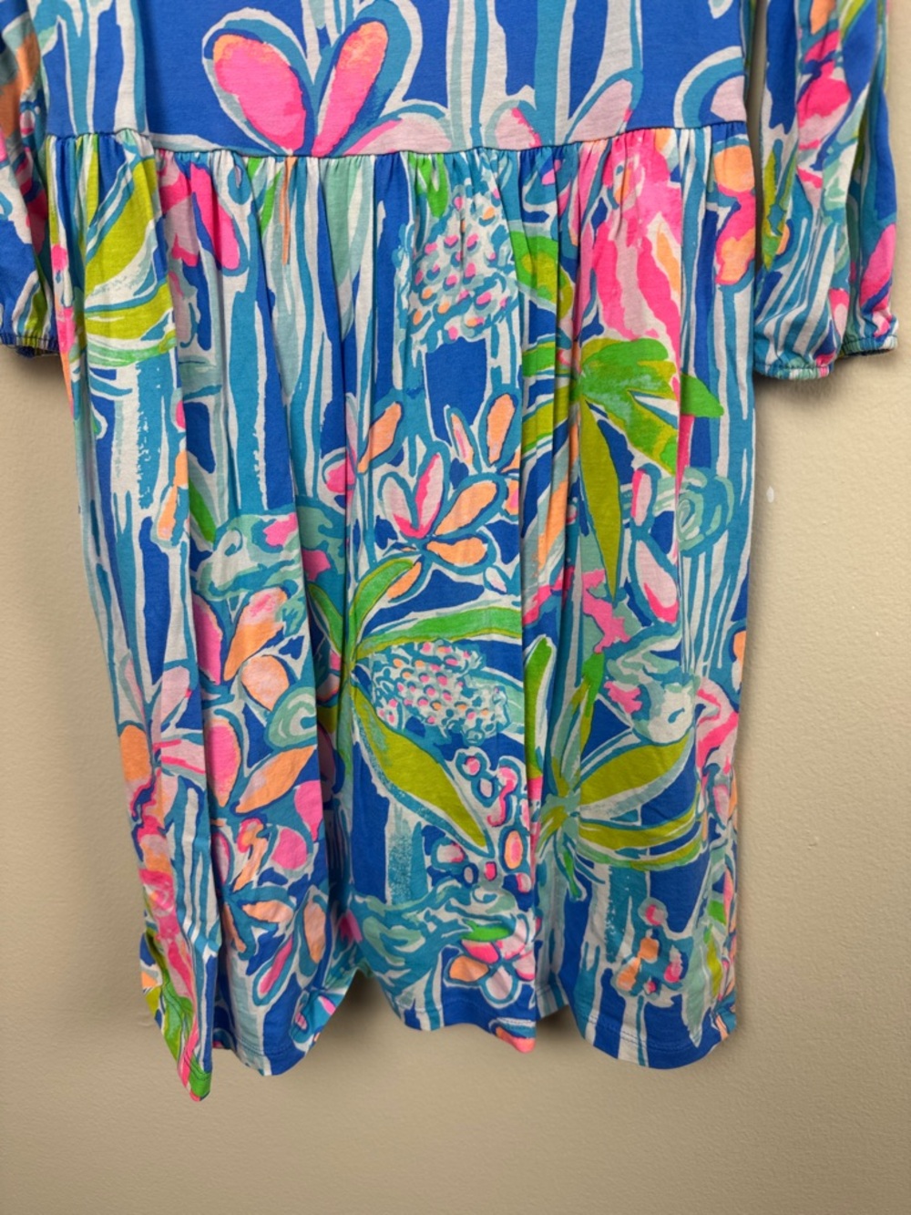 Lilly Pulitzer Girls Knit Dress. Size L 8/10. - Picture 3 of 5